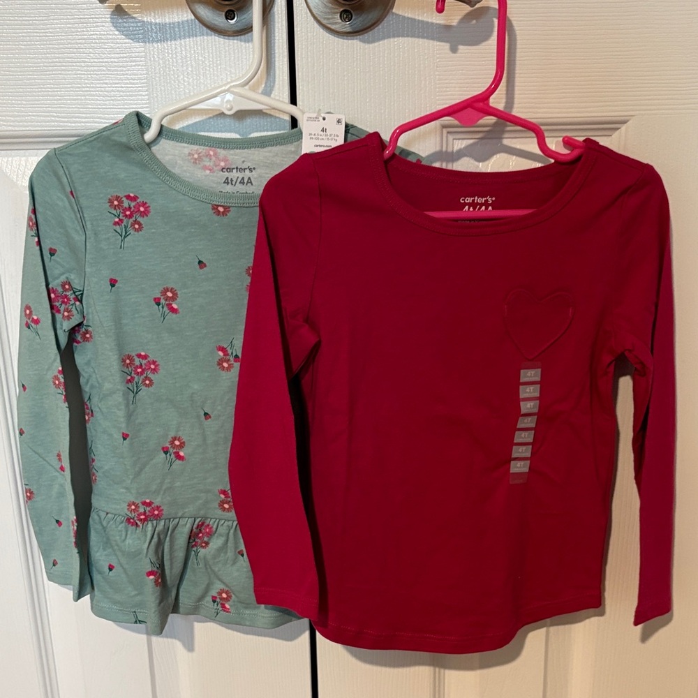 Carter's Long Sleeve Tees